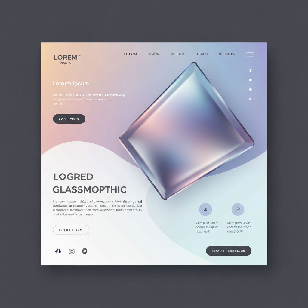 Gradient Glassmorphism